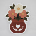 Maceta de Flores Sticker