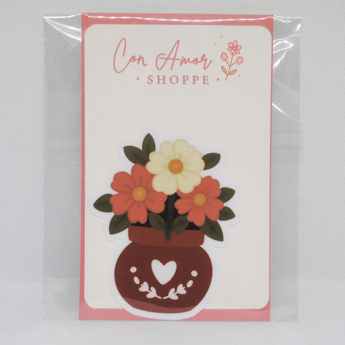 Maceta de Flores Sticker