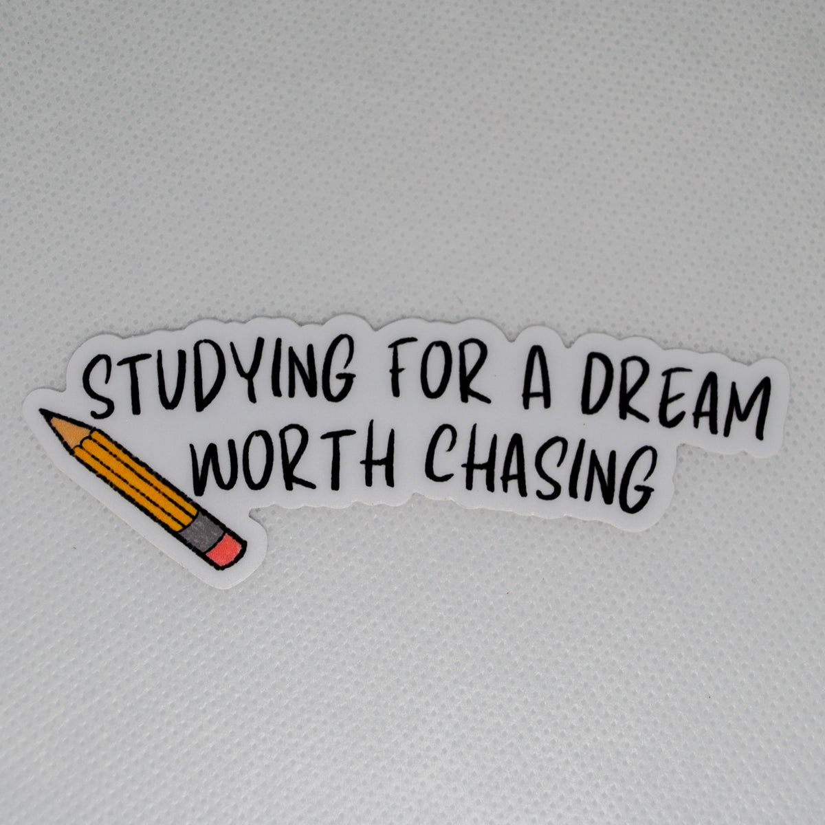 Dreaming & Studying Sticker