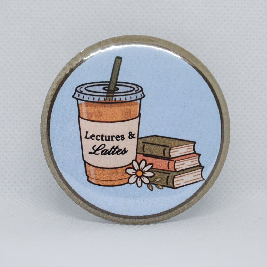 Lectures & Lattes Button