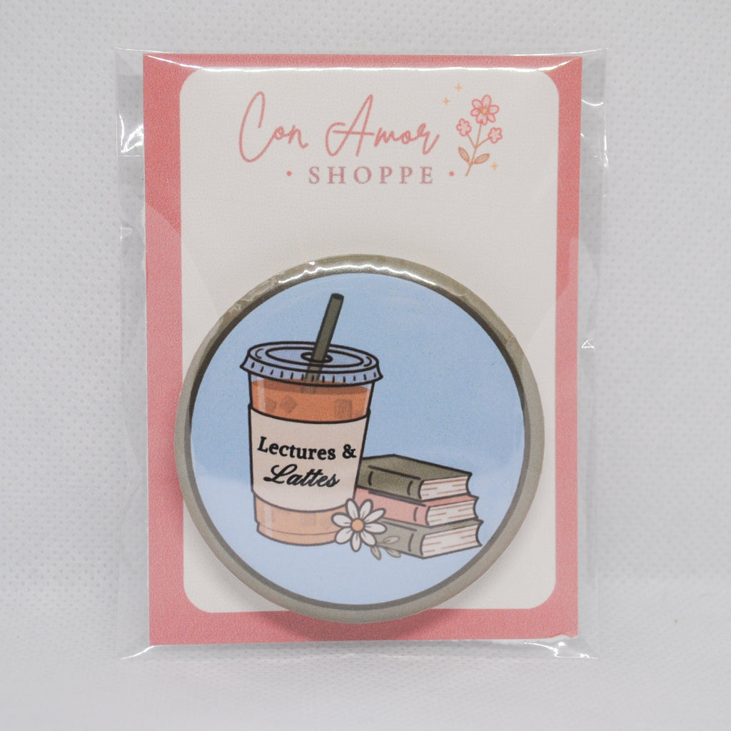 Lectures & Lattes Button