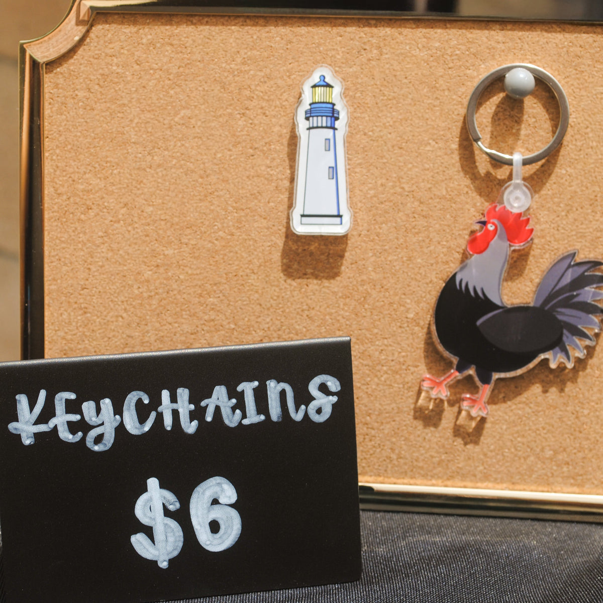 El Gallo Keychain
